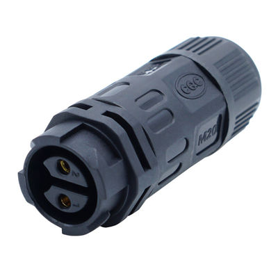 PA66 IP68 Waterproof Cable Connector Untuk Produksi Produk Kontrol Industri