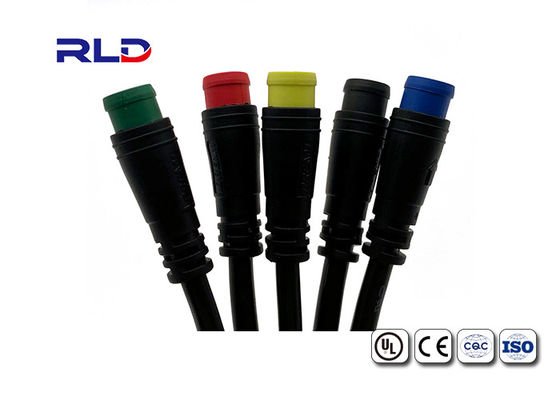 IP65 2 - 6 Pin Kabel Konektor Plug Tahan Air Sinyal Kabel Listrik
