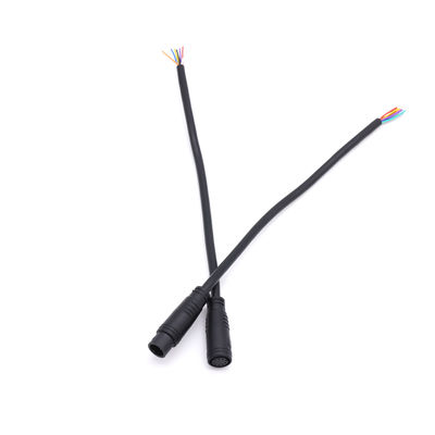 Konektor Kabel Ebike Tahan Air 10mm Diameter Quick M10 Push Lock Wire Type