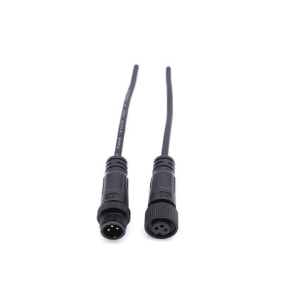 Konektor Edaran Tahan Air IP68 Listrik M12 4 Pin Untuk Kabel