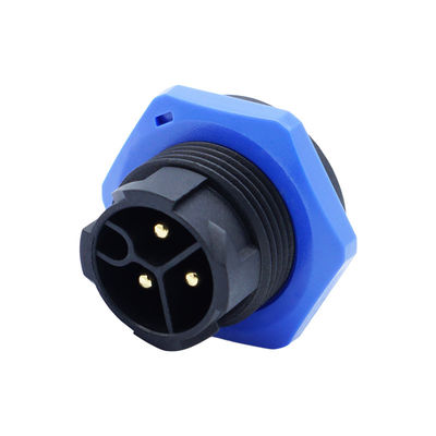 Sampel gratis Pria Wanita Waterproof Plug Connector Self-locking M20 Type PA66