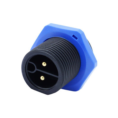 Panel Mount Socket M20 2-4 Pin Screw Type Waterproof LED IP67 Konektor