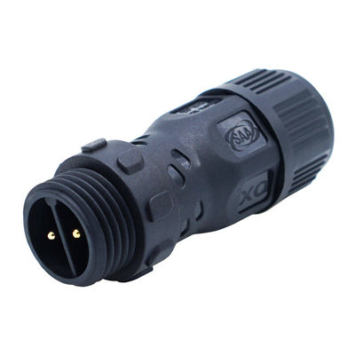 IP68 Elbow Head Connector M16 Pria Dan Wanita Sekrup Jenis Waterproof Connector