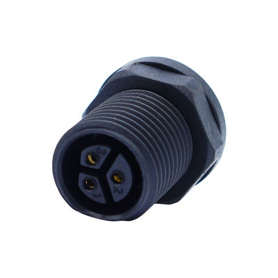 IP68 Elbow Head Connector M16 Pria Dan Wanita Sekrup Jenis Waterproof Connector
