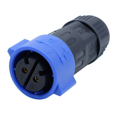 Desain Baru M25 Push Locking IP67/IP68 Waterproof Plug Connector