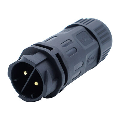 Desain Baru M25 Push Locking IP67/IP68 Waterproof Plug Connector