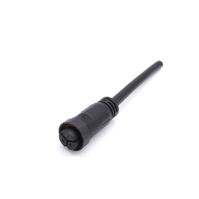 Konektor Tahan Air PVC Nylon IP68 Pabrik Cina M20 3+3 3+2 Core Steker Tahan Air Pencahayaan Hijau