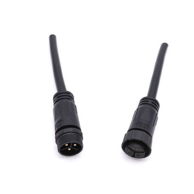 Konektor Tahan Air PVC Nylon IP68 Pabrik Cina M20 3+3 3+2 Core Steker Tahan Air Pencahayaan Hijau